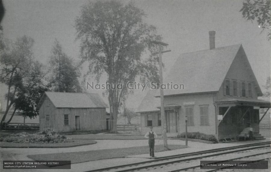 Postcard: Stratham station